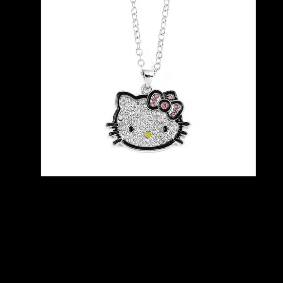 Hello Kitty Rhinestone Necklace - Picture 3 of 13